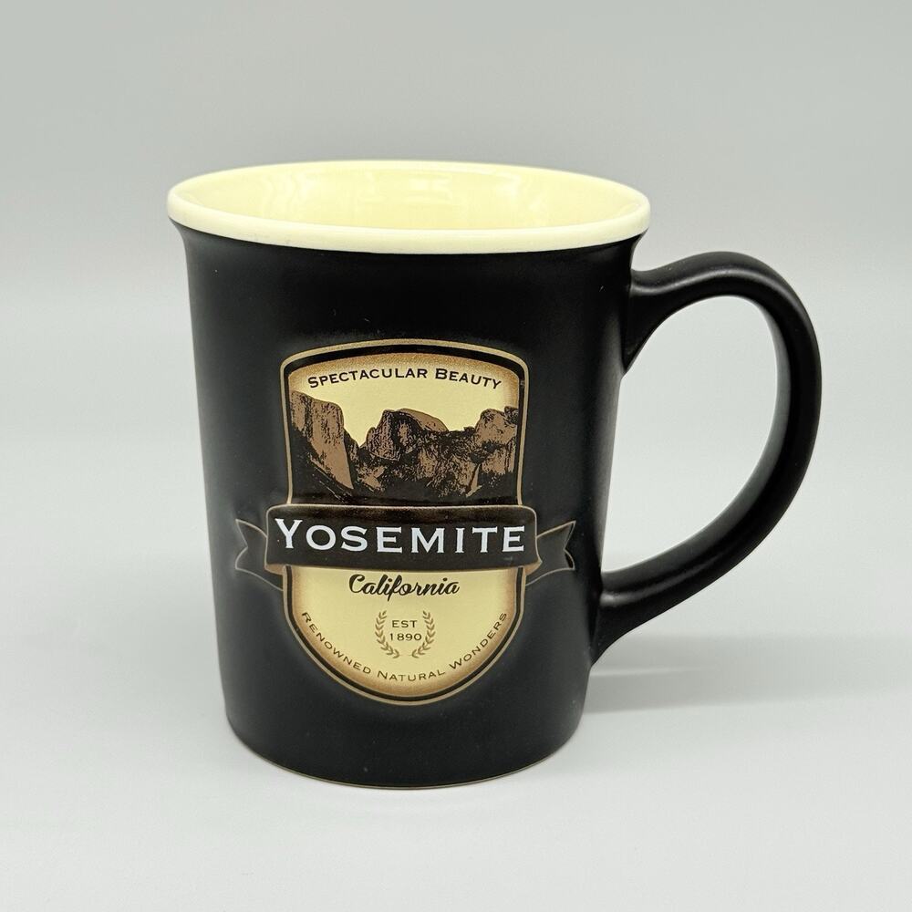AmericaWare Large 18oz Yosemite National Park California Emblem Mug Coffee Cup - Picture 2 of 16